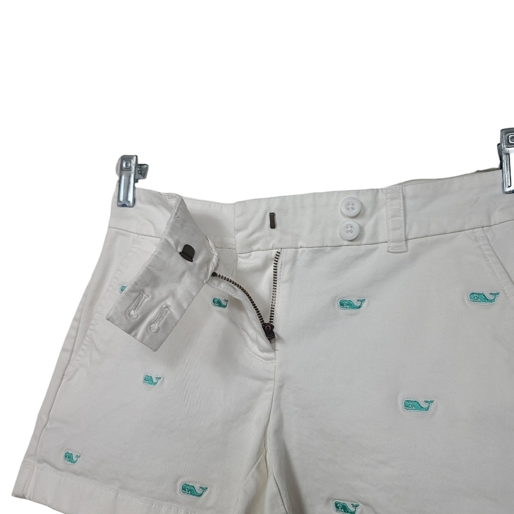 Vineyard Vines Whale Embroidered Shorts 0 - Picture 2 of 6